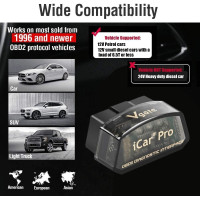 Сканер кодов неисправностей OBDII Vgate iCar Pro Bluetooth 4.0 OBD2 индикатор проверки двигателя автомобиля для iOS/Android (my-17156)