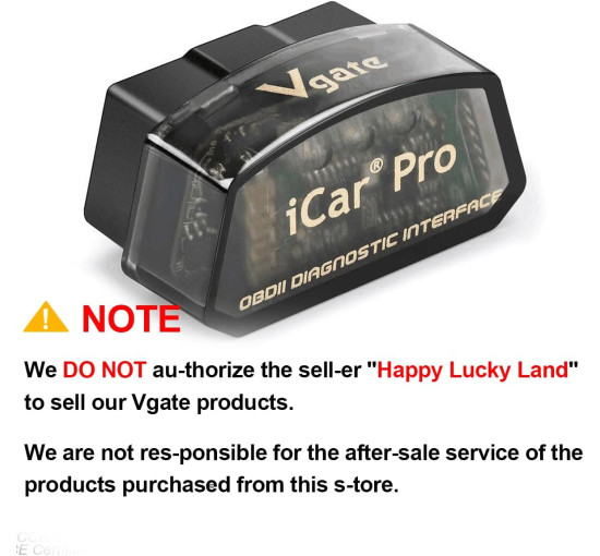 Сканер кодів несправностей OBDII Vgate iCar Pro Bluetooth 4.0 OBD2 індикатор перевірки двигуна автомобіля для iOS/Android (my-17156)