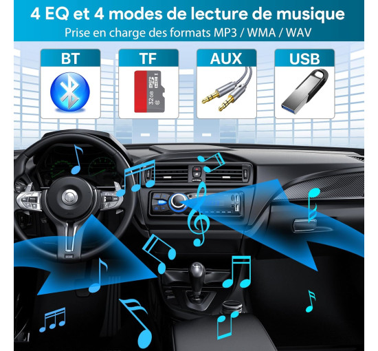 Автомобильная магнитола Chismos N2215 Bluetooth 5.0 пульт дистанционного управления (my-17223)