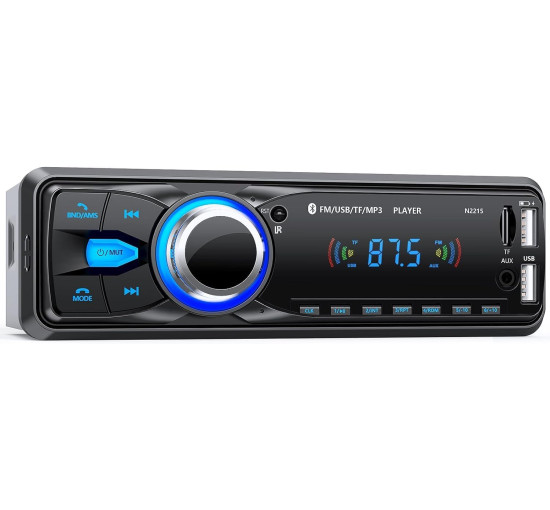 Автомобильная магнитола Chismos N2215 Bluetooth 5.0 пульт дистанционного управления (my-17223)