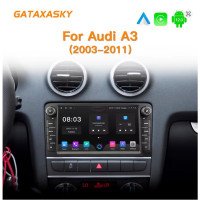 Автомобильная магнитола для Audi A3 8P S3 2003-2012 RS3 Sportback с GPS/CarPlay Android 12 (my-17095)