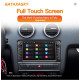 Автомобильная магнитола с беспроводной связью CarPlay, Android 12, для Audi A3 8P S3 2003-2012 RS3 Sportback с GPS-навигацией и аудиосистемой (my-17095)
