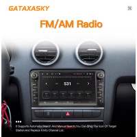 Автомобильная магнитола с беспроводной связью CarPlay, Android 12, для Audi A3 8P S3 2003-2012 RS3 Sportback с GPS-навигацией и аудиосистемой (my-17095)
