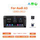 Автомобильная магнитола с беспроводной связью CarPlay, Android 12, для Audi A3 8P S3 2003-2012 RS3 Sportback с GPS-навигацией и аудиосистемой (my-17095)