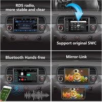 Автомобильная магнитола YZKONG ‎ H-7027 для Fiat 500 2007-2015 с беспроводным Carplay, Android Car, 7-дюймовым сенсорным экраном (my-17049)