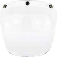 Открытый мотоциклетный шлем, козырек Bubble, размер 20*22,5 см, прозрачный (my-15288)
