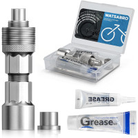 Знімач шатунів WATSABRO, універсальний ключ для каретки на 14 мм, 16-міліметровий ключ, сумісний з (Shimano/ISIS/Bosch E-Bikes) (my-15211)