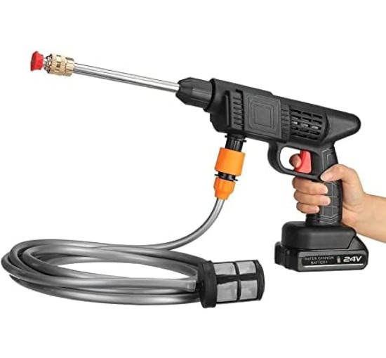 Бездротовий водяний пістолет високого тиску для поливу саду миття автомобілів AMCaoYiLi (my-18154) Бездротовий водяний пістолет високого тиску для поливу саду миття автомобілів AMCaoYiLi (my-18154)