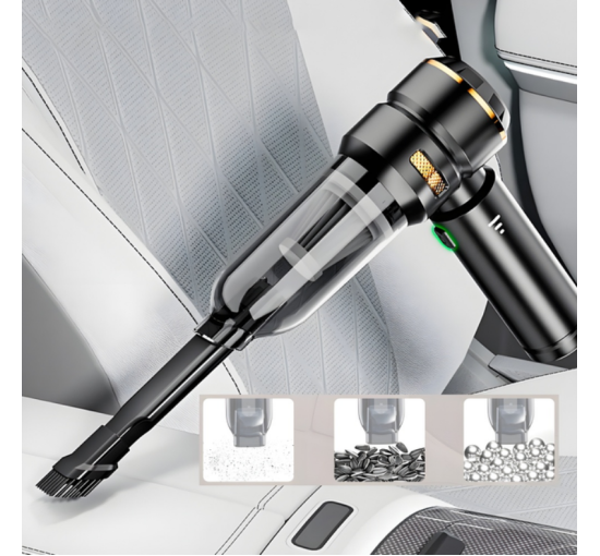 Бездротовий пилосос BauTech багатофункціональний 12 в 1 Чорний (my-18140)