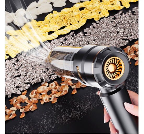 Бездротовий пилосос BauTech багатофункціональний 12 в 1 Чорний (my-18140)