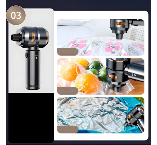 Бездротовий пилосос BauTech багатофункціональний 12 в 1 Чорний (my-18140)