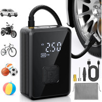 Електричний портативний повітряний насос Oasser LS4012 150 фунтів на кв. дюйм зі світлодіодним підсвічуванням для автомобіля мотоцикла велосипеда м'яча (my-18008)