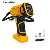 Портативний світлодіодний ручний повітряний компресор із цифровим манометром (my-17248)