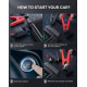 Пускозарядні пристрої jump starter FLYLINKTECH BD20 5000 А, 20000 мАг з повітряним компресором, 160 Вт (my-17086)
