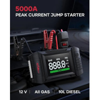 Пускозарядні пристрої jump starter FLYLINKTECH BD20 5000 А 20000 мАг з повітряним компресором 160 Вт (my-17086)