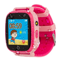 Смарт-часы для детей AmiGo GO001 iP67 Pink (my-3068)