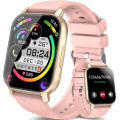 Смарт годинник Aycy Y6 рожевий, розумні годинники, 1,85 дюйма, більше 100 спортивних режимів (my-002)