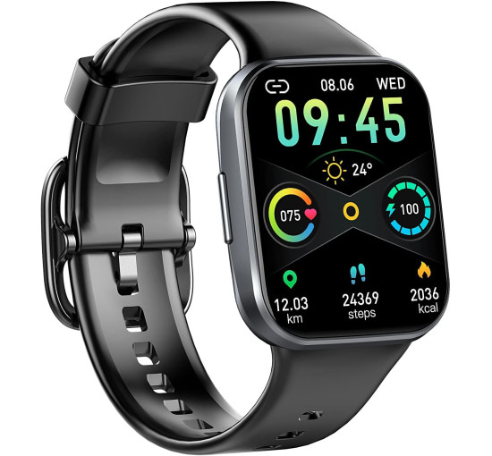 Смарт часы Uaue Q23 1,69-дюймовые сенсорные умные часы, 25 спортивных водонепроницаемых трекеров активности для Android Molocy (my-001)
