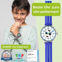 Навчальний аналоговий наручний годинник Kiddus KI10323 для дітей (my-18119)