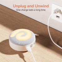 Генератор білого шуму для сну Dreamegg D11 Baby Sleep Sound Machine із нічником, 11 заспокійливих звукових терапій. (My-0161)