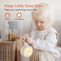 Генератор білого шуму для сну Dreamegg D11 Baby Sleep Sound Machine із нічником, 11 заспокійливих звукових терапій. (My-0161)