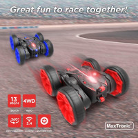Трюковая машинка с дистанционным управлением MaxTronic SF21749 синий (my-4150)