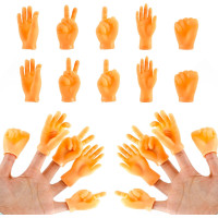 Маленькі іграшкові пальчики, преміум гумові руки для пальців Gaprumi 10 шт., милі міні-маріонетки (my-14052)