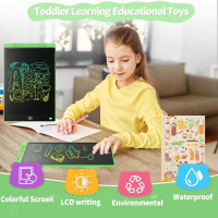 Портативна 8,5-дюймова дошка для малювання Genialba GNGM001CG зелений (my-15204)