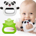 Силиконовая детская игрушка для жевания-прорезыватель 0-6 месяцев Hahaland BC001A, зеленый (my-2062)