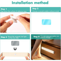 Бездротовий світильник під шафу з 28 світлодіодами та датчиком руху тепле біле світло 3000 К VCY (my-17179)