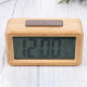 Цифровые настольные часы-будильник Beavorty Wood со светодиодным дисплеем и датчиком света (my-2071)