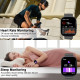 Смарт-часы Cillso T80 1.96-дюймовые для звонков 110 спортивных режимов Smart Watch (my-18053) Смарт-часы Cillso T80 1.96-дюймовые для звонков 110 спортивных режимов Smart Watch (my-18053)