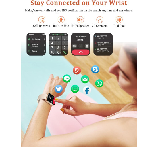 Розумний годинник з екраном 1,83 дюйма LODIMEKE IDW26 (my-18118)