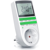 Електронний цифровий таймер 230 В CSL-Computer-ЖК-дисплей 2,1" 5,3 см (my-4251)