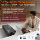 Інвертор DATOUBOSS 2000 Вт / 4000 Вт, перетворювач напруги чистої синусоїди 12 В 220 В з 1 вилкою EU, РК-дисплеєм (my-17212)