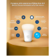 Умная светодиодная LED лампочка Philips Hue E27 White 1100лм 75Вт 9.5W, ZigBee, Bluetooth (my-4287)