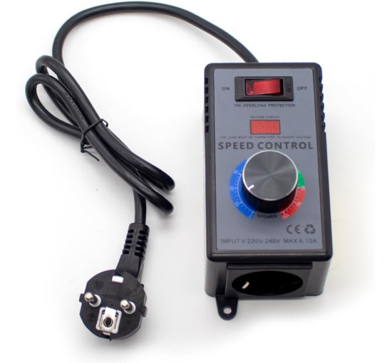 Электронный регулятор напряжения Jieotwice DJ-SC40 4000 Вт с защитой от перегрузки AC 220-240 В, регулятор скорости вентилятора (my-15088)