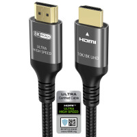 Кабель Ubluker 10K 8K 4K HDMI 2.1, 1 м, Ultra High Speed HDMI, 4K (my-4303)