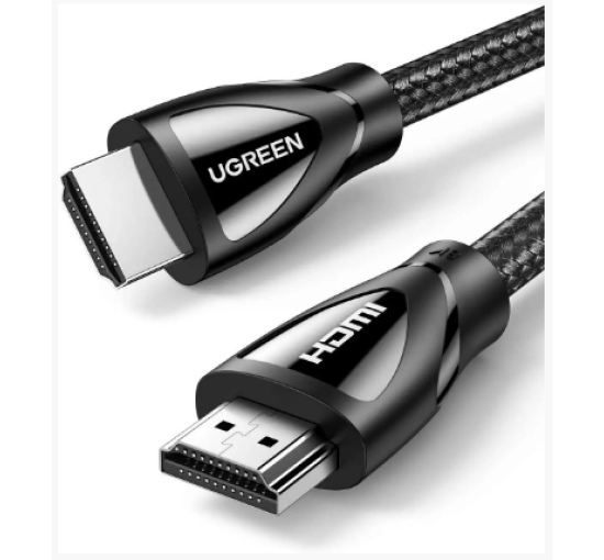 Кабель UGREEN HD140 8K HDMI 2.1 Cable Braided 2m Black (my-4301)