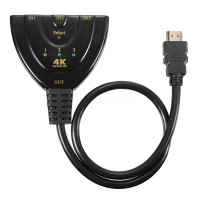 LipiWorld® 4K Ultra HD 3D 3-портовый HDMI-разветвитель с автоматическим переключением 1080P HD-телевизор (my-4294)