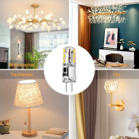 Світлодіодні лампи теплого білого кольору Tailcas G4-3014-24LED 3000 К (my-4292)