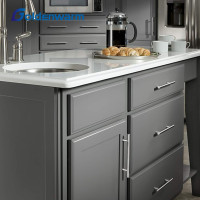 Ручки для кухонних шаф із нержавіючої сталі з Т-подібною планкою Goldenwarm LS201BSS224 165 мм 2 шт (my-15171)