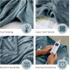 Электрическое одеяло 7chatudo  HT-20  размером 130 x 180 см с подогревом серый (my-1113)