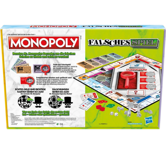 Настольная игра Монополия Hasbro Monopoly Fake Game (my-14083)