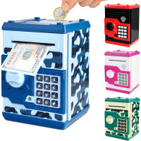 Электронная копилка с паролем Pup Go WF-3001, банкомат, сейф для денег для детей возраста 3+, синий (my-15137)