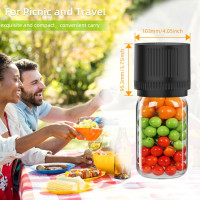 Электрический вакуумный упаковщик NCONCO для консервных банок с широким и обычным отверстием со светодиодным дисплеем (my-17075)