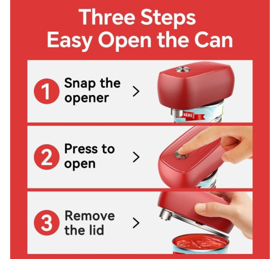 Аккумуляторный электрический консервный нож Osnil  (my-18112)