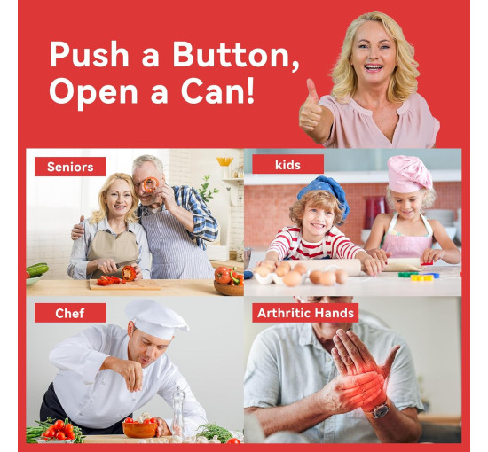 Аккумуляторный электрический консервный нож Osnil  (my-18112)