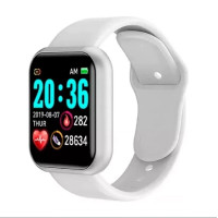 Умные смарт-часы Generico D20 белый (my-7023)