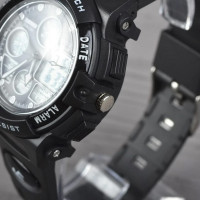 Часы спортивные электронные Skmei 1163 черные (my-17189)